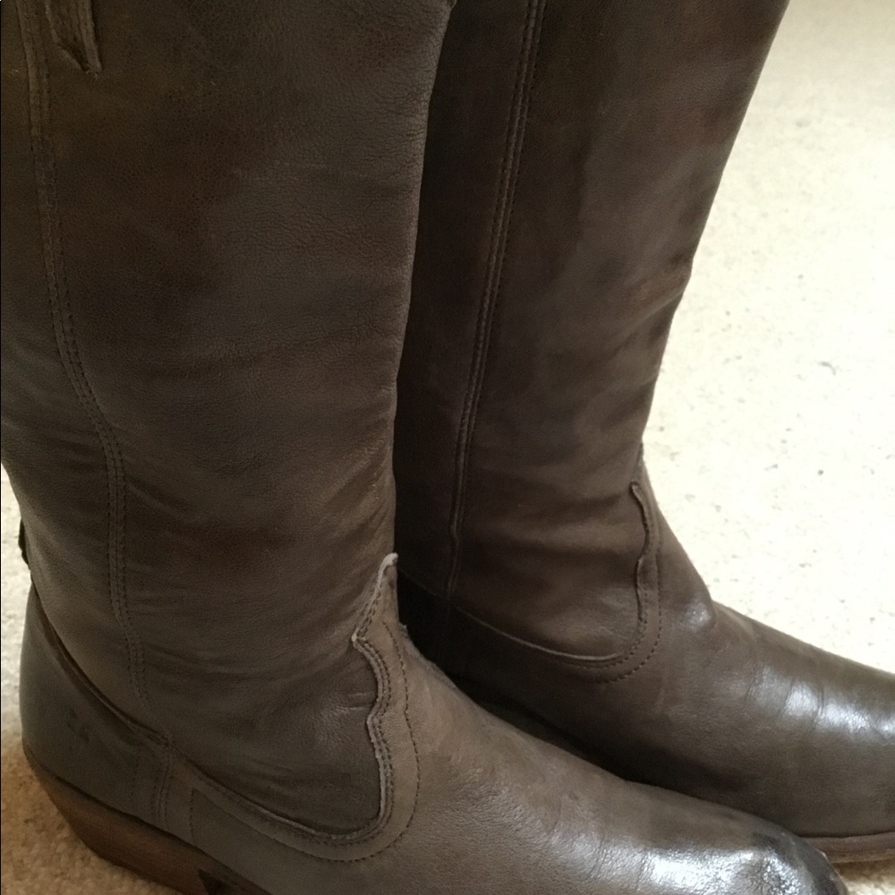 Frye Carson Leather Riding Boot - Picture 2 of 4